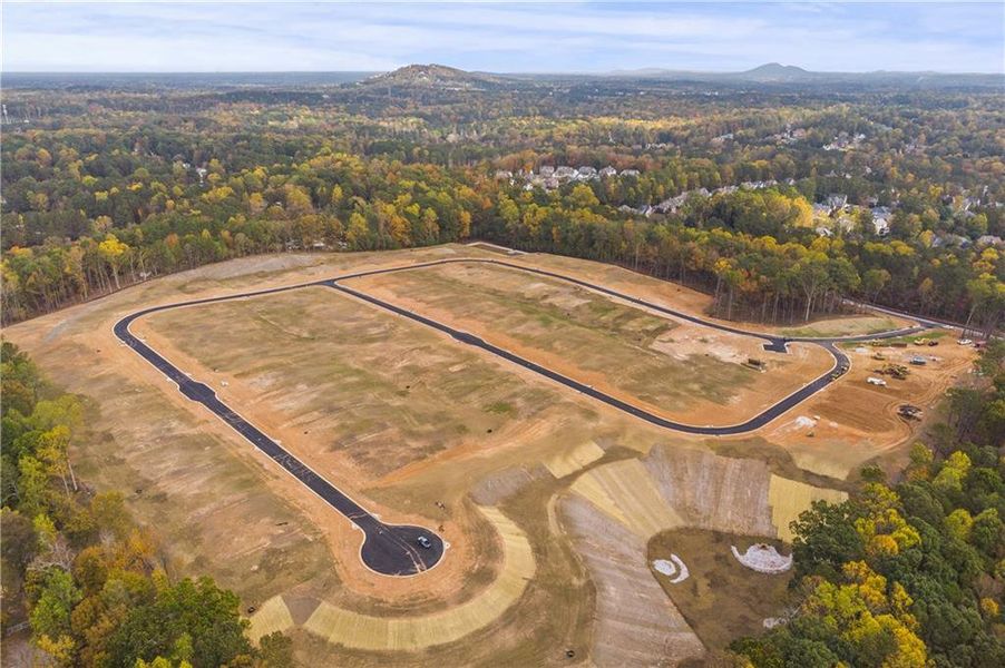 Site preparation for new homesites in , Hiram (Image 6). Site preparation for new homesites in , Hiram (Image 6).