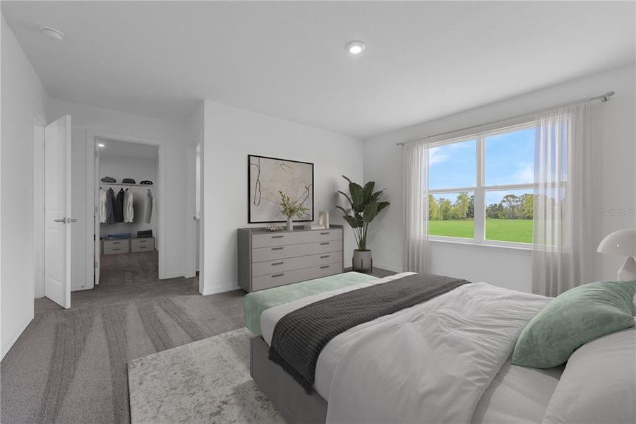 Furnished interior view inside a new home in Green Leaf, West Melbourne (Image 14).