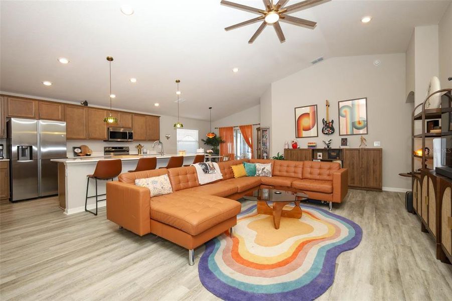 Furnished interior view inside a new home in Geneva Landings, Davenport (Image 8). Furnished interior view inside a new home in Geneva Landings, Davenport (Image 8).