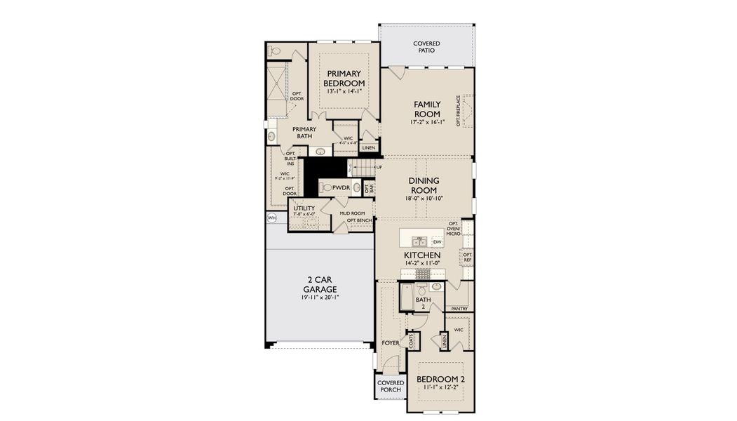 2D floor plan layout for the Mason by Ashton Woods in Furst Ranch, Flower Mound, TX (Image 5). 2D floor plan layout for the Mason by Ashton Woods in Furst Ranch, Flower Mound, TX (Image 5).