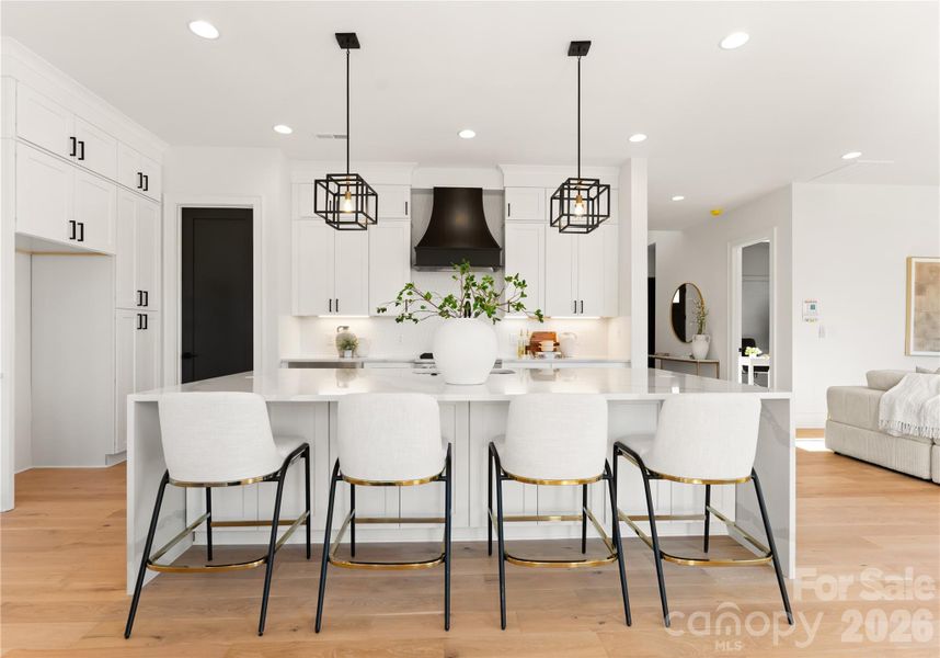 Furnished interior view inside a new home in , Charlotte (Image 10). Furnished interior view inside a new home in , Charlotte (Image 10).