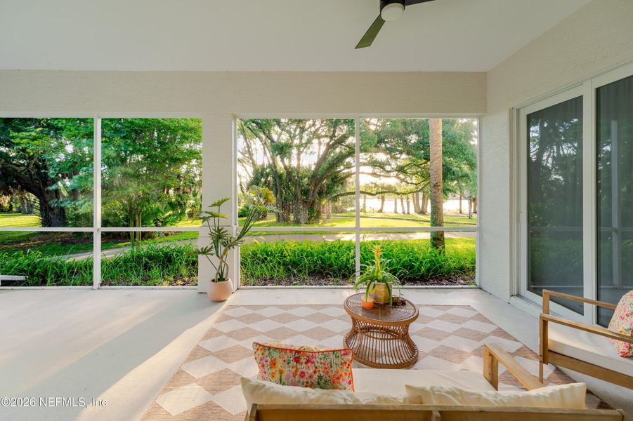 Exterior details and patio area of a home in , Palm Coast (Image 18).