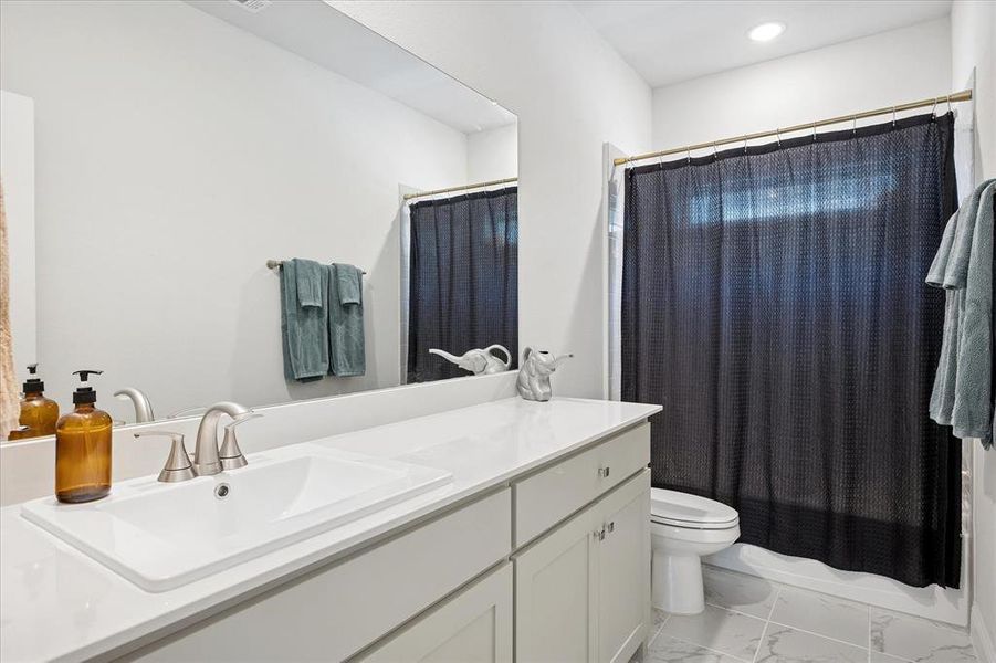 Furnished interior view inside a new home in Bayside, Rowlett (Image 10).