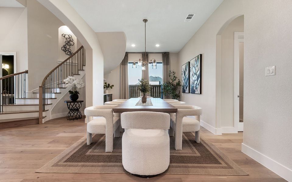 Furnished interior view inside a new home in Arcadia, Brentwood (Image 6).