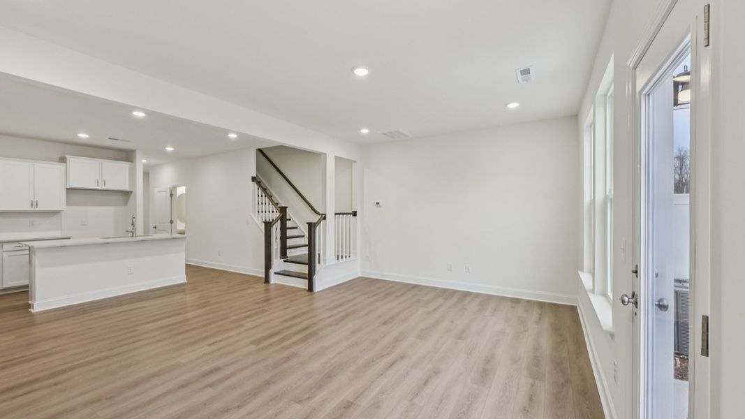 Furnished interior view inside a new home in Kensley Grove, Fuquay Varina (Image 8).