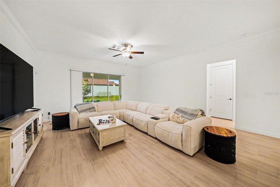 Furnished interior view inside a new home in , Wimauma (Image 11).