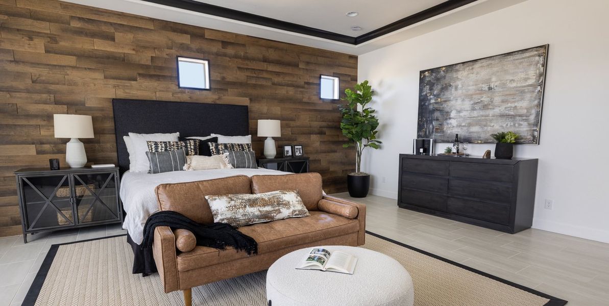 Furnished interior view inside a new home in Horizon at The Dells, Prescott (Image 13). Furnished interior view inside a new home in Horizon at The Dells, Prescott (Image 13).