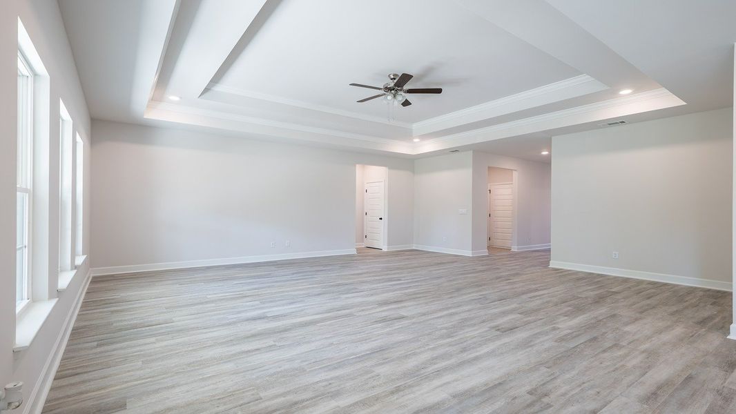 Representative unfurnished interior of a home built from the The Victoria by D.R. Horton in Meadows at Rehwinkel, Crawfordville (Image 6).
