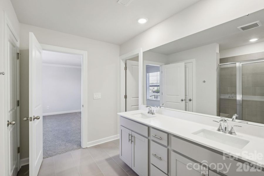Furnished interior view inside a new home in Harper Landing, Stanley (Image 7).