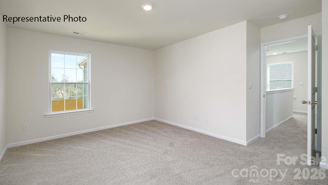 Spacious, unfurnished interior of a new home in Huffman Ridge, Hickory (Image 19).