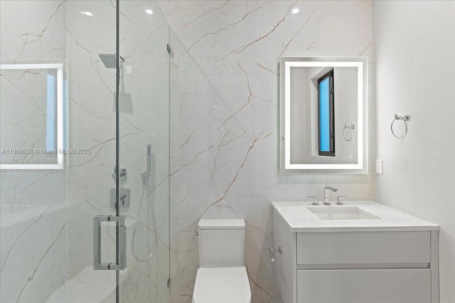 Furnished interior view inside a new home in , Miami (Image 34). Furnished interior view inside a new home in , Miami (Image 34).