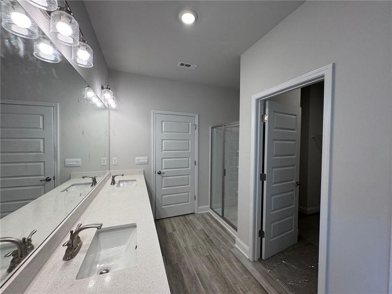 Furnished interior view inside a new home in Magnolia Villas, Cornelia (Image 7). Furnished interior view inside a new home in Magnolia Villas, Cornelia (Image 7).