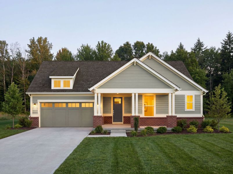 Representative exterior photo of a completed home built from the Coopsworth by Pulte Homes in Fishers Wood, Columbia, SC (Image 2). Representative exterior photo of a completed home built from the Coopsworth by Pulte Homes in Fishers Wood, Columbia, SC (Image 2).