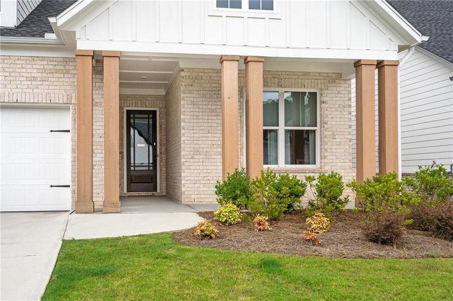 Exterior details and patio area of a home in , Woodstock (Image 28). Exterior details and patio area of a home in , Woodstock (Image 28).