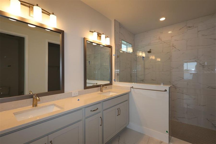 Furnished interior view inside a new home in The Peninsula at Rhodine Lake, Riverview (Image 17).