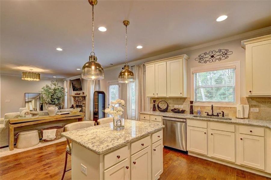 Furnished interior view inside a new home in Nine Oaks, Locust Grove (Image 6). Furnished interior view inside a new home in Nine Oaks, Locust Grove (Image 6).