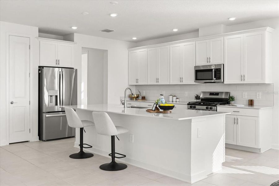 Furnished interior view inside a new home in Dora Parc, Mount Dora (Image 53).