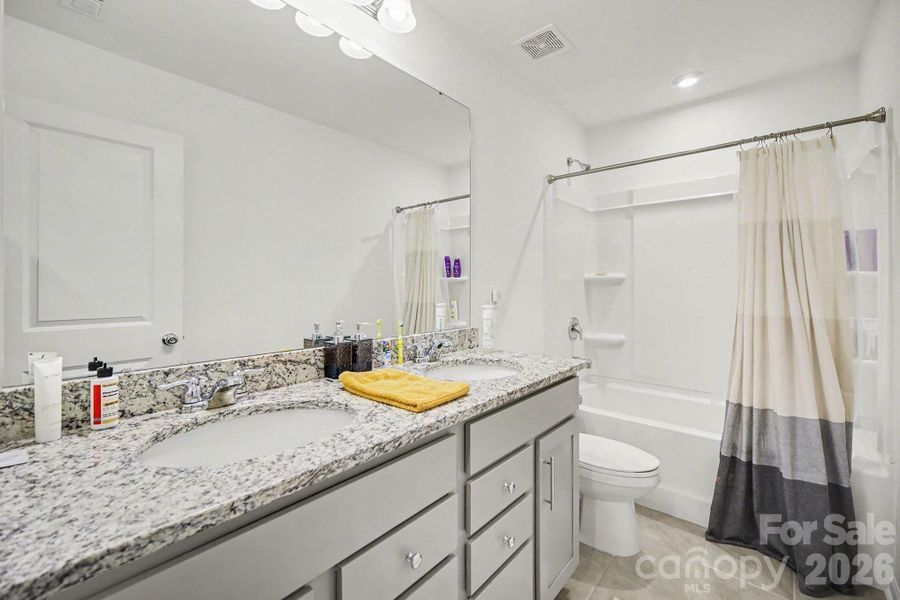 Furnished interior view inside a new home in Parkside Crossing, Charlotte (Image 26).