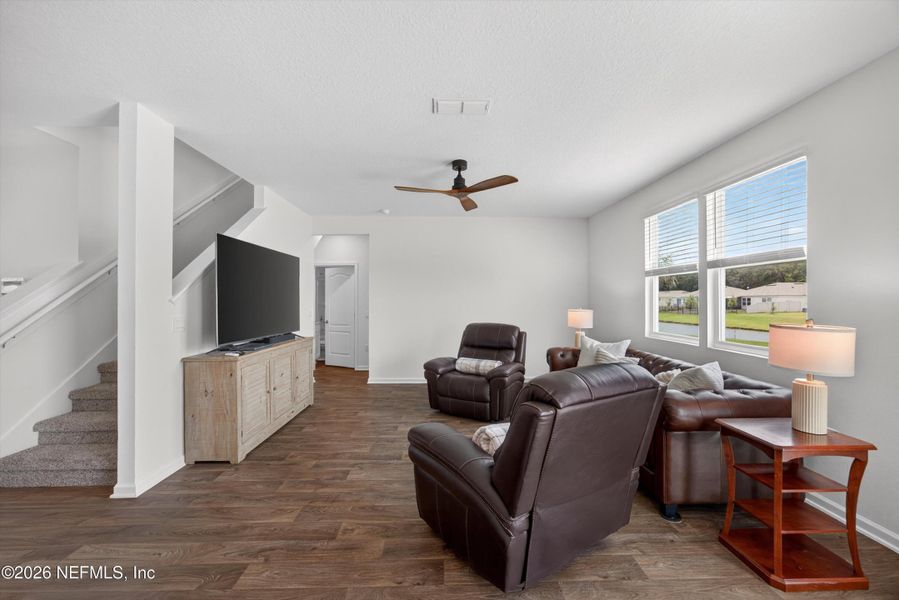 Furnished interior view inside a new home in Entrada, St. Augustine (Image 7).