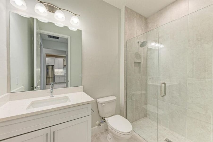 Furnished interior view inside a new home in Reflection Villas at Watercolor Place, Bradenton (Image 8).