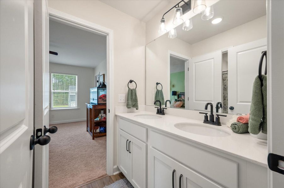 Furnished interior view inside a new home in Watson Hill, Summerville (Image 9).