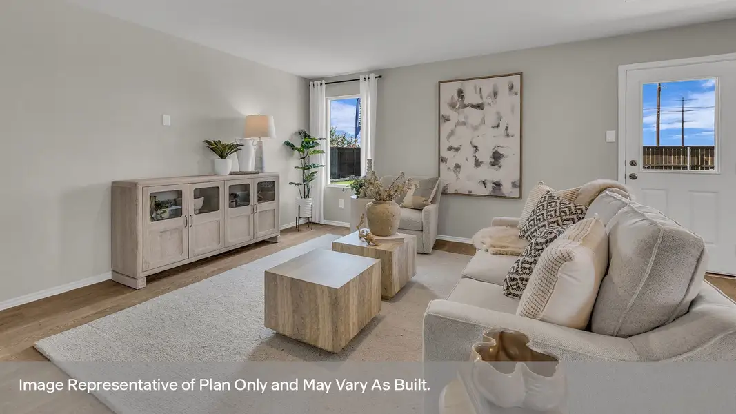 Furnished interior view inside a new home in Sunset Oaks, Maxwell (Image 5). Furnished interior view inside a new home in Sunset Oaks, Maxwell (Image 5).