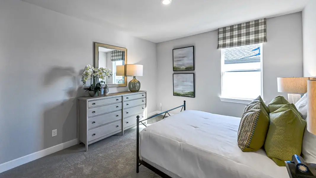 Furnished interior view inside a new home in Avalon at Cypress, Cypress (Image 29).
