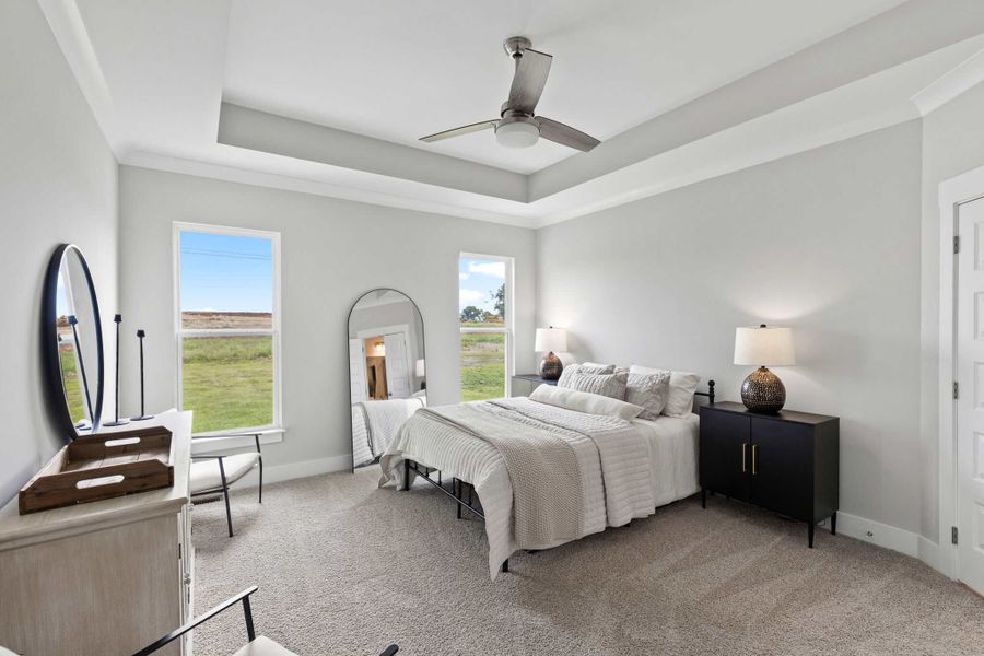 Furnished interior view inside a new home in Westfield Manor Homes, Gallatin (Image 5).