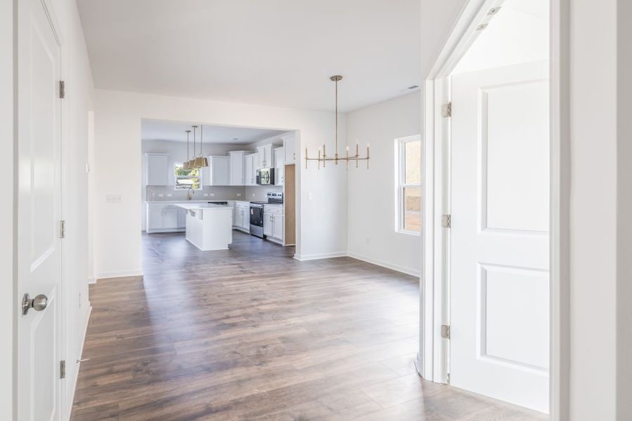 Spacious, unfurnished interior of a new home in Morrow Brook, Albemarle (Image 15).