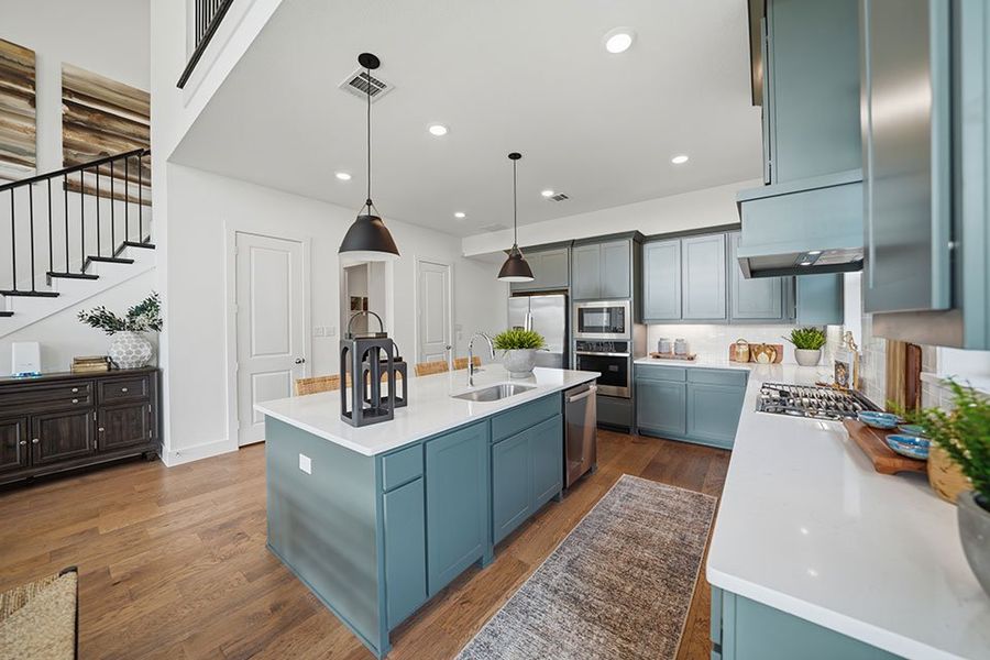 Furnished interior view inside a new home in Devonshire, Forney (Image 15).