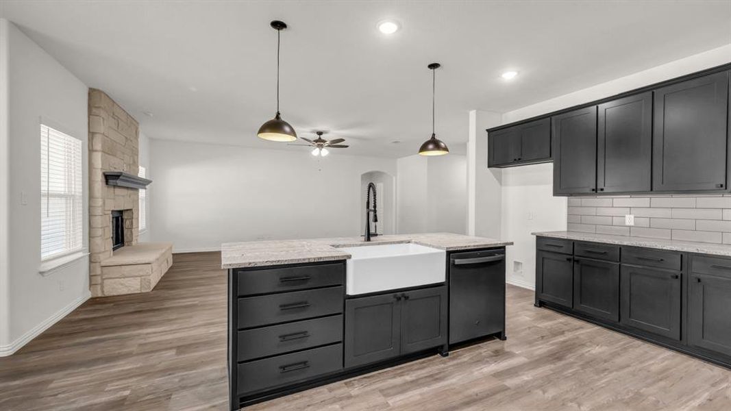 Furnished interior view inside a new home in , Poolville (Image 14).