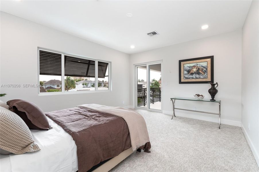 Furnished interior view inside a new home in , Lighthouse Point (Image 18).