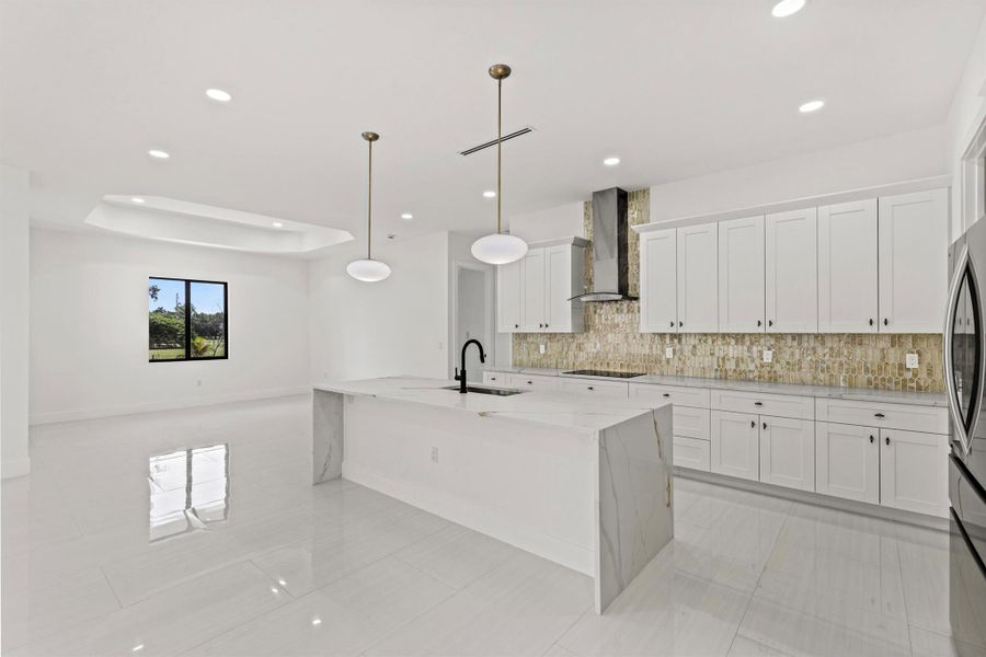 Furnished interior view inside a new home in , Loxahatchee (Image 15).