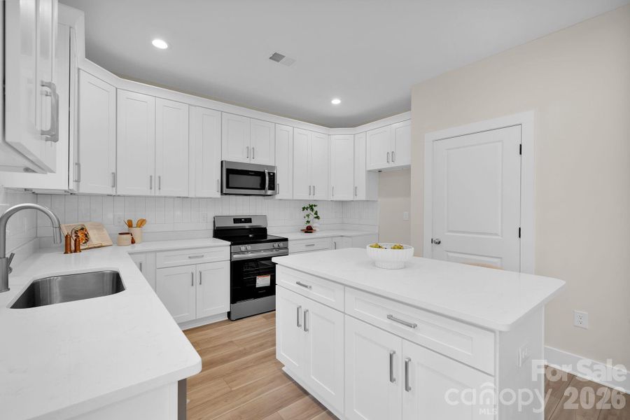 Furnished interior view inside a new home in , Mooresville (Image 13).