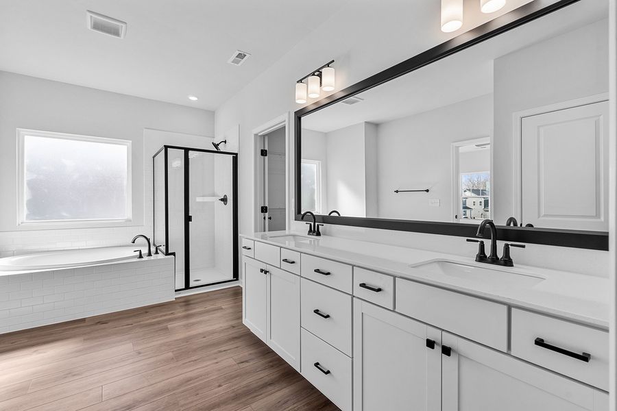 Furnished interior view inside a new home in Fieldstone, Lexington (Image 14).