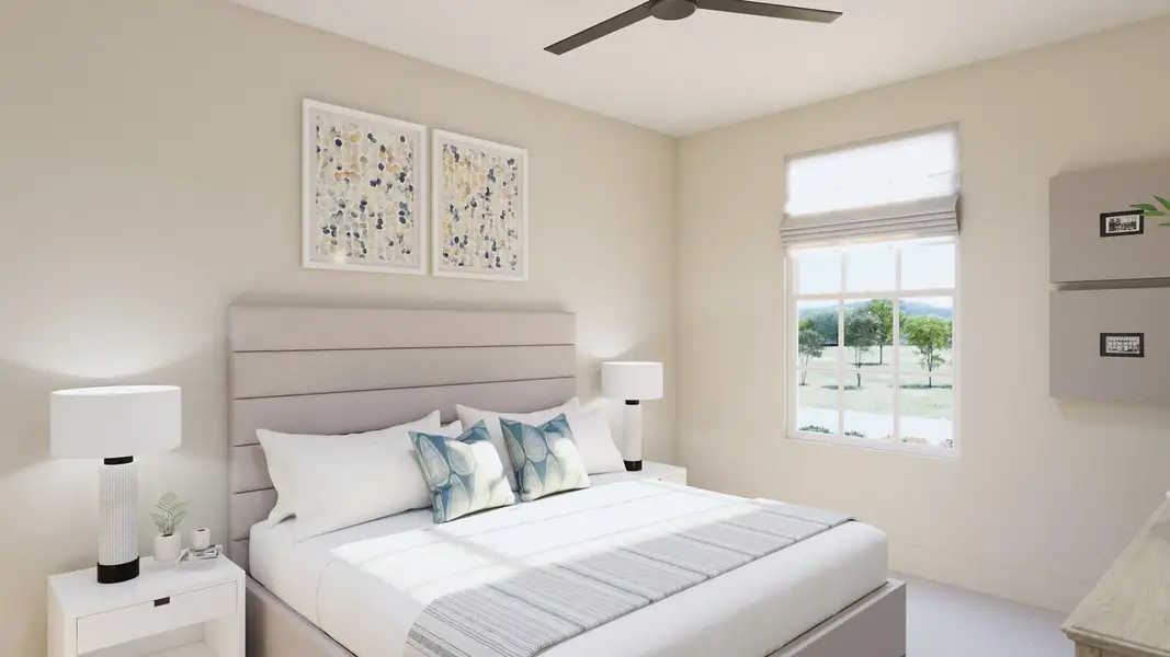 Bedroom | Powell at Thompson Village in Apopka, FL by Landsea Homes