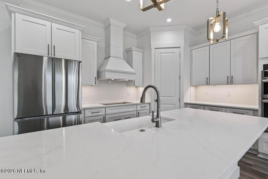 Furnished interior view inside a new home in , St. Johns (Image 57).
