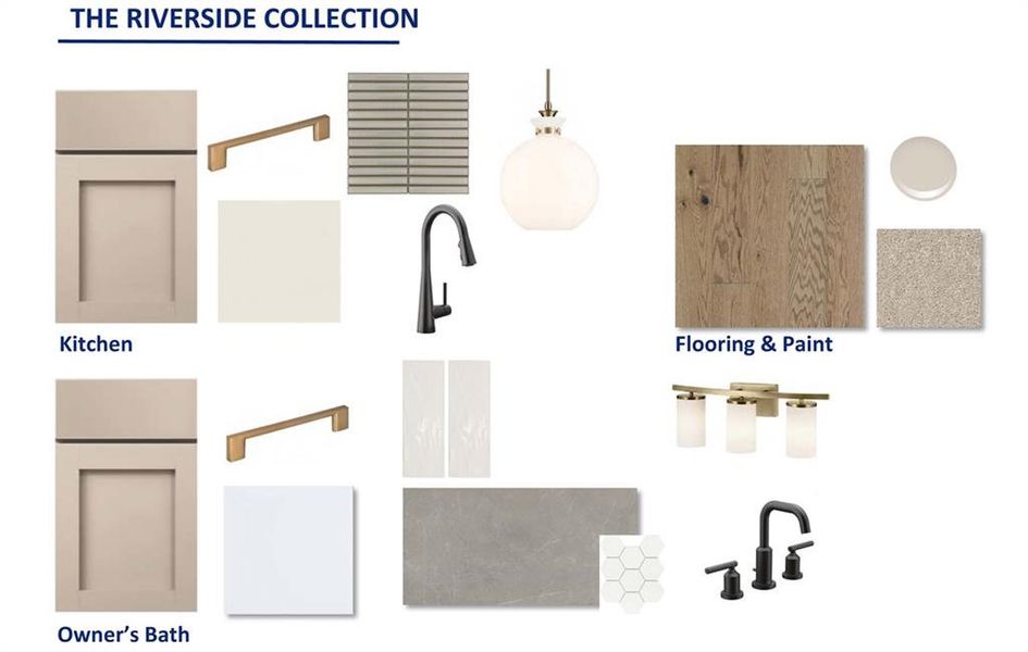 Sample of building materials used in homes in Havencroft, Woodstock (Image 4).