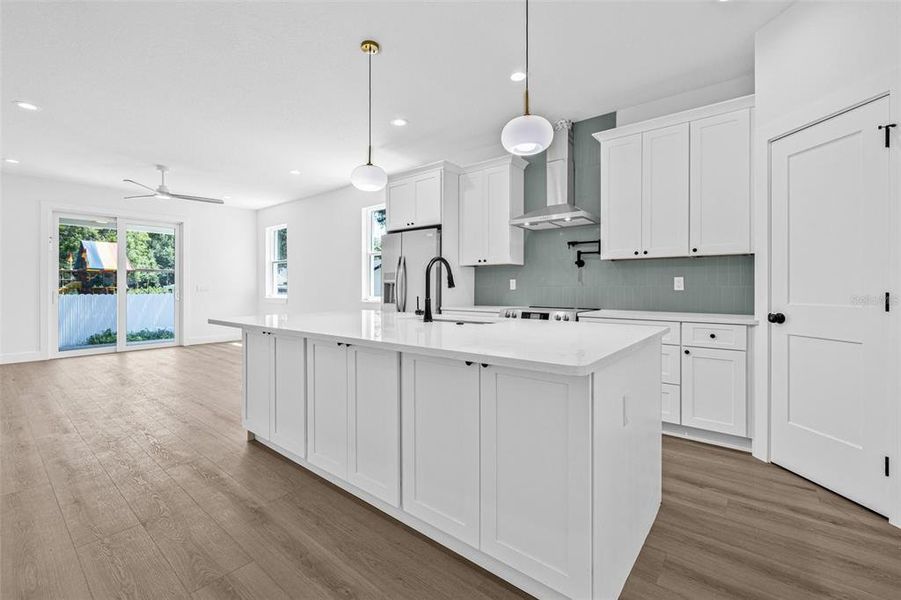 Furnished interior view inside a new home in , Tampa (Image 9). Furnished interior view inside a new home in , Tampa (Image 9).