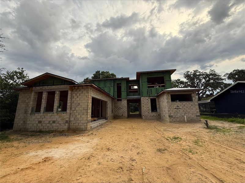 In-progress construction of a new home in Windermere, Windermere, FL (Image 12).