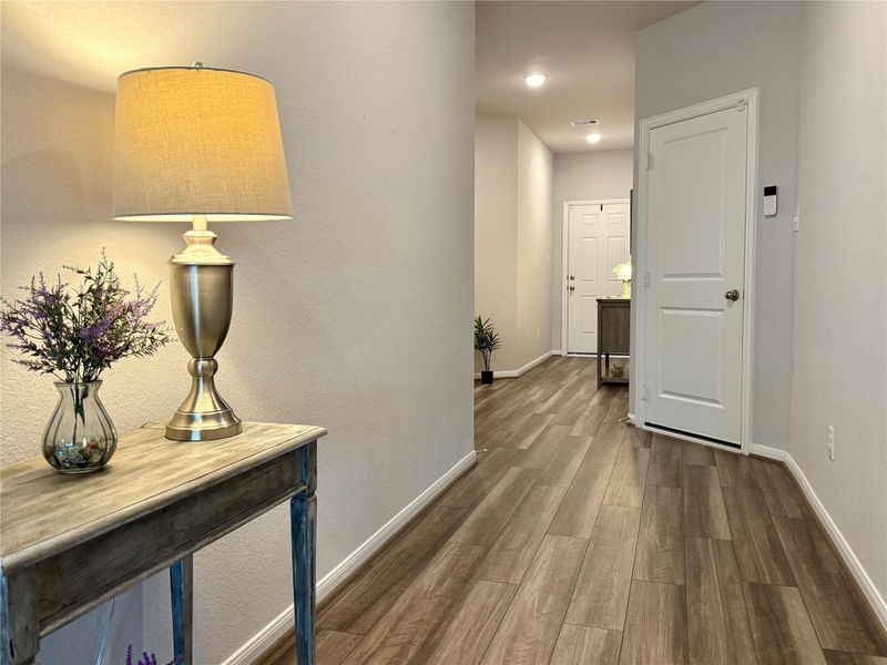 Furnished interior view inside a new home in , Angleton (Image 12).