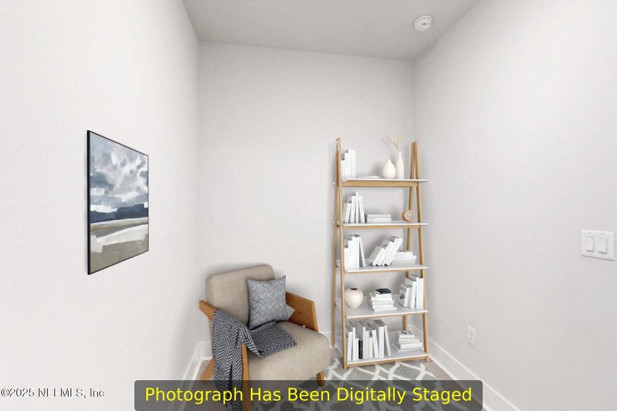 Furnished interior view inside a new home in Kettering at eTown - Garden Collection, Jacksonville (Image 8). Furnished interior view inside a new home in Kettering at eTown - Garden Collection, Jacksonville (Image 8).