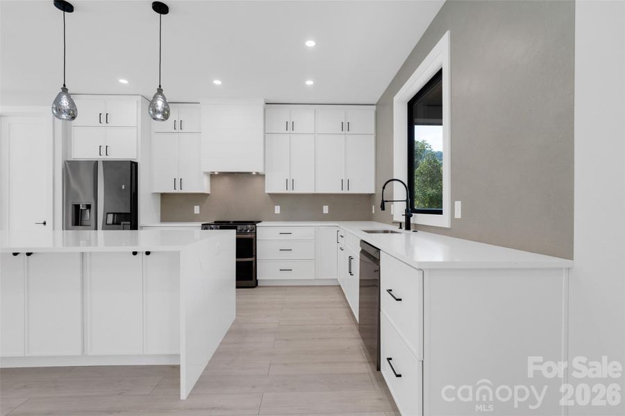 Furnished interior view inside a new home in , Leicester (Image 9).