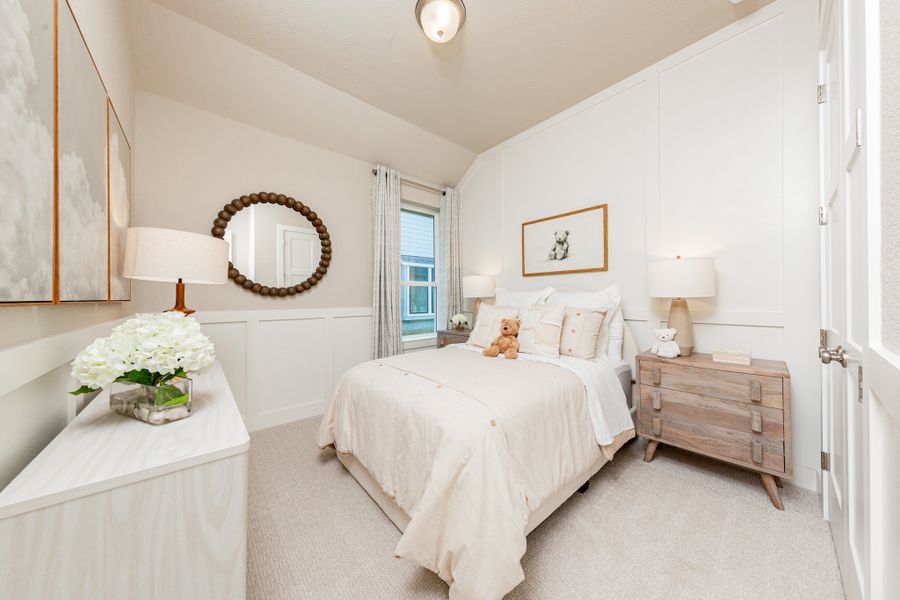 Representative furnished interior of a home built from the Cambridge by Beazer Homes in Ellwood: Signature Collection, Iowa Colony (Image 14). Representative furnished interior of a home built from the Cambridge by Beazer Homes in Ellwood: Signature Collection, Iowa Colony (Image 14).