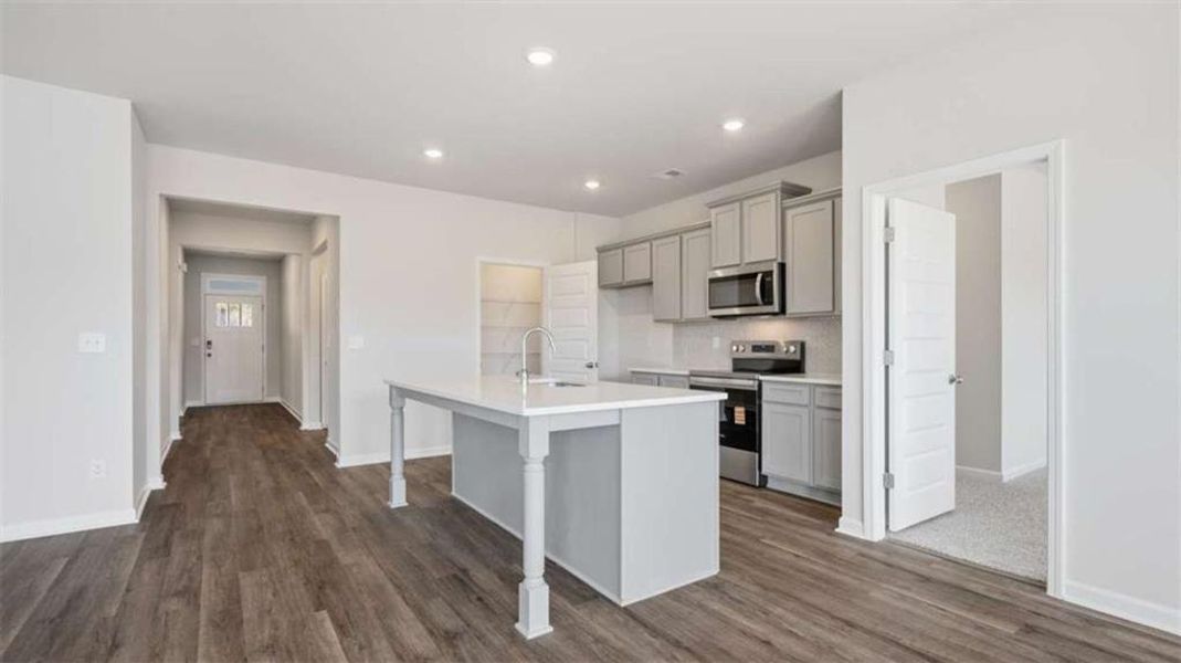 Furnished interior view inside a new home in Willowbrook, Winder (Image 8). Furnished interior view inside a new home in Willowbrook, Winder (Image 8).