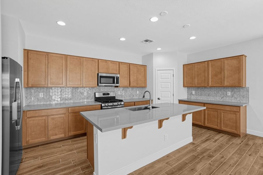 Furnished interior view inside a new home in Rancho Mercado, Surprise (Image 7).