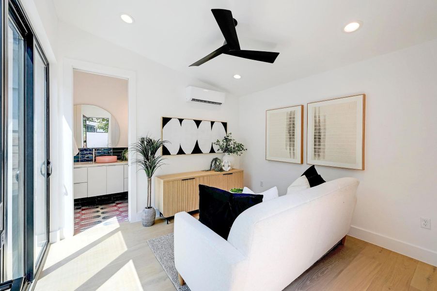 Furnished interior view inside a new home in , Austin (Image 10).