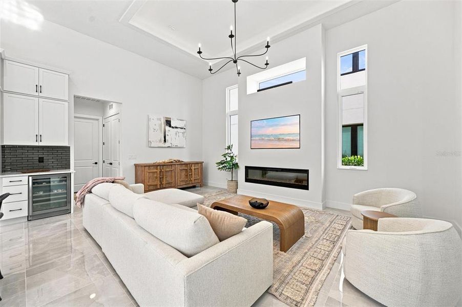 Furnished interior view inside a new home in , Bradenton (Image 14). Furnished interior view inside a new home in , Bradenton (Image 14).