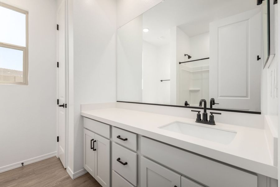 Furnished interior view inside a new home in Tyler Ranch, Buckeye (Image 6).