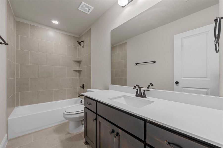 Furnished interior view inside a new home in , Waco (Image 36).